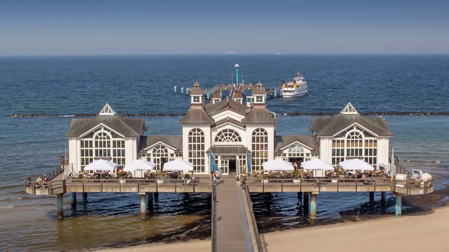 Sellin Pier View from above