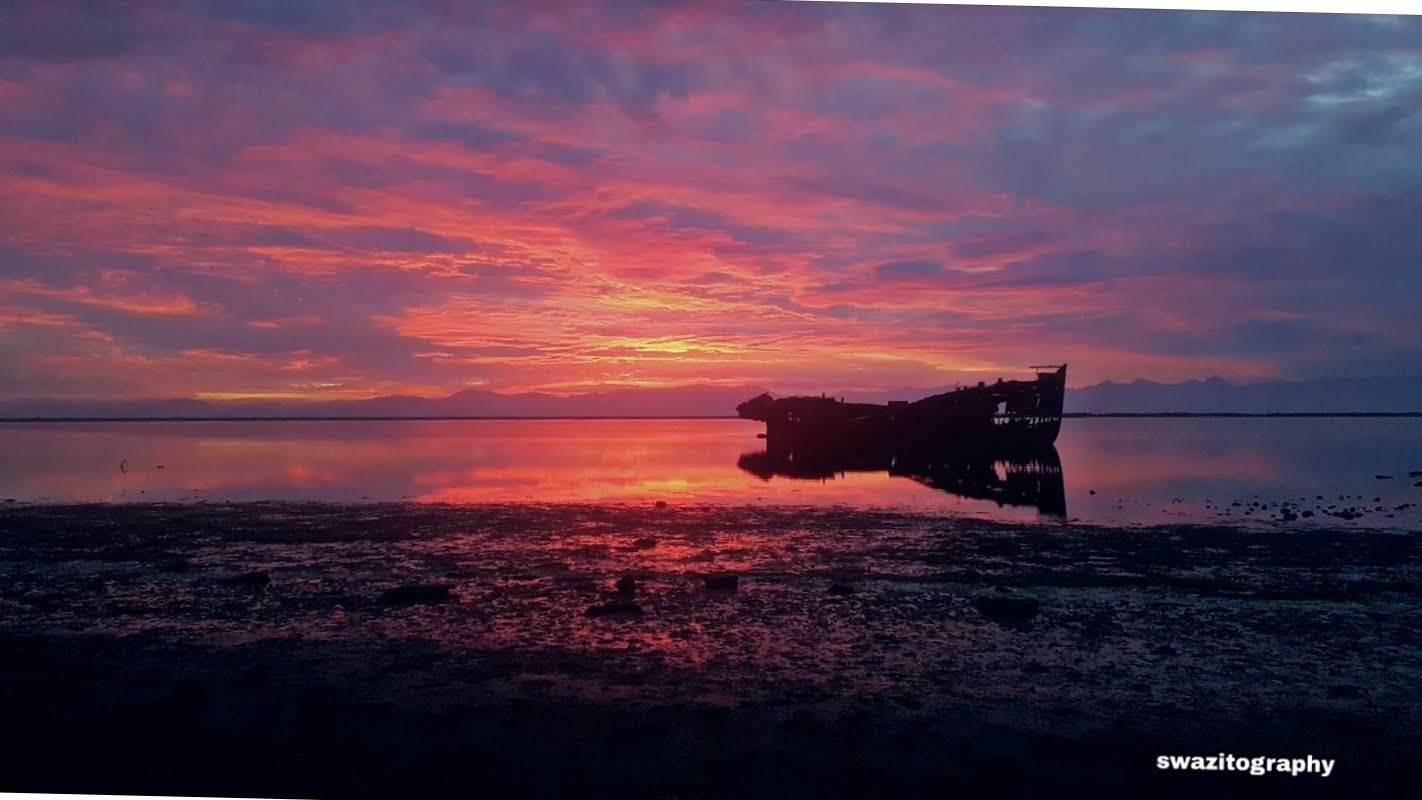 Shipwreck Janie Seddon, Motueka, New Zealand