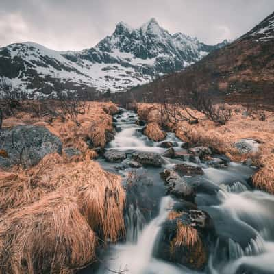 River at Skøyteneset Trail, Norway