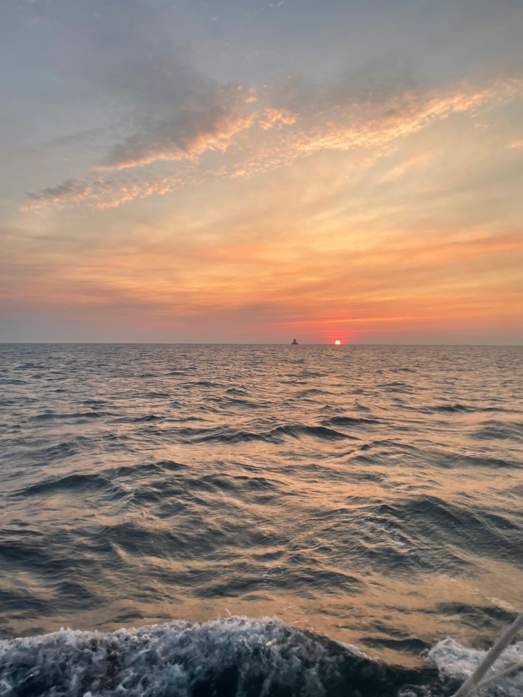 Sunrise on Lake Huron, USA