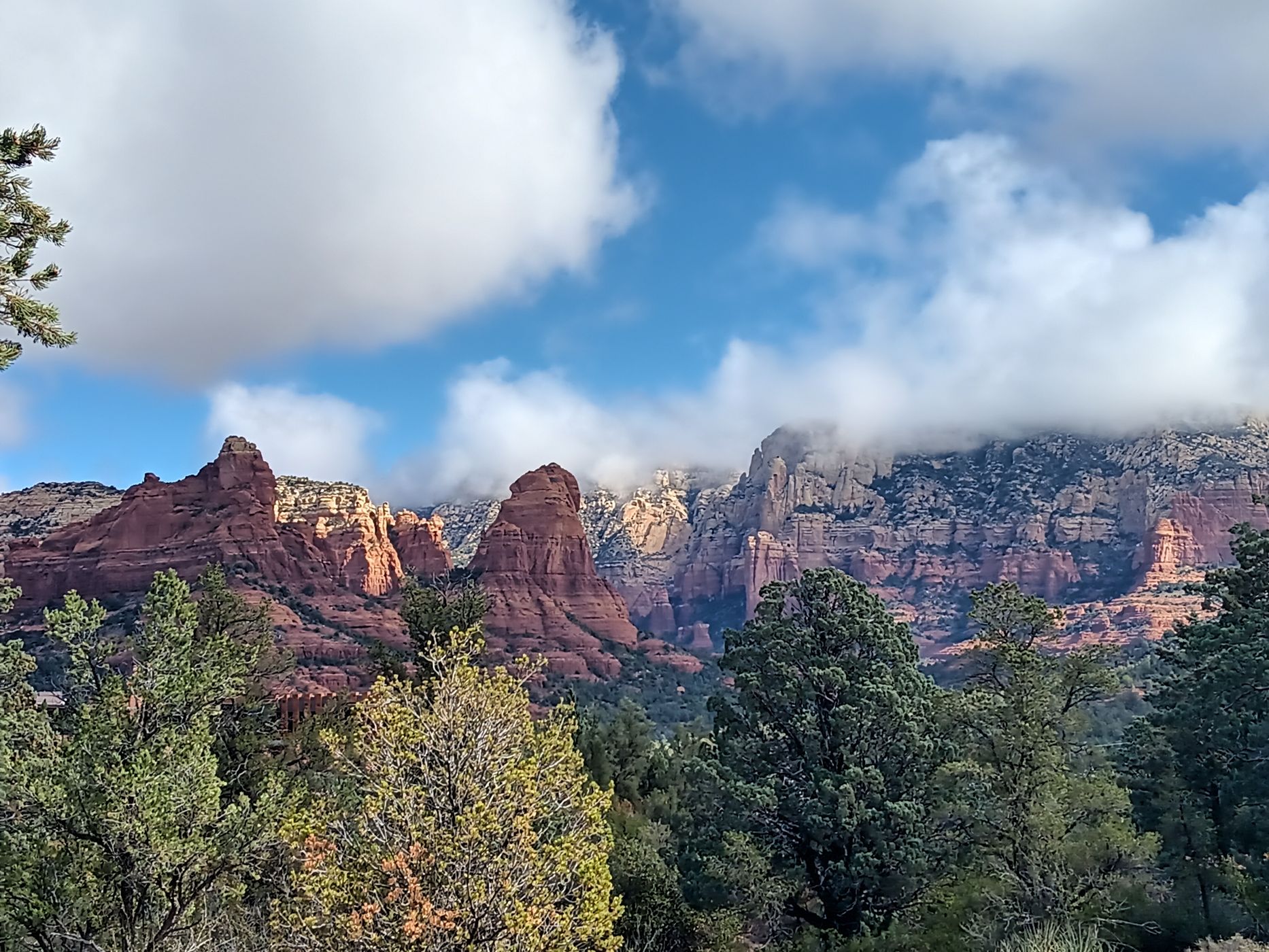 Sunrise trail, USA