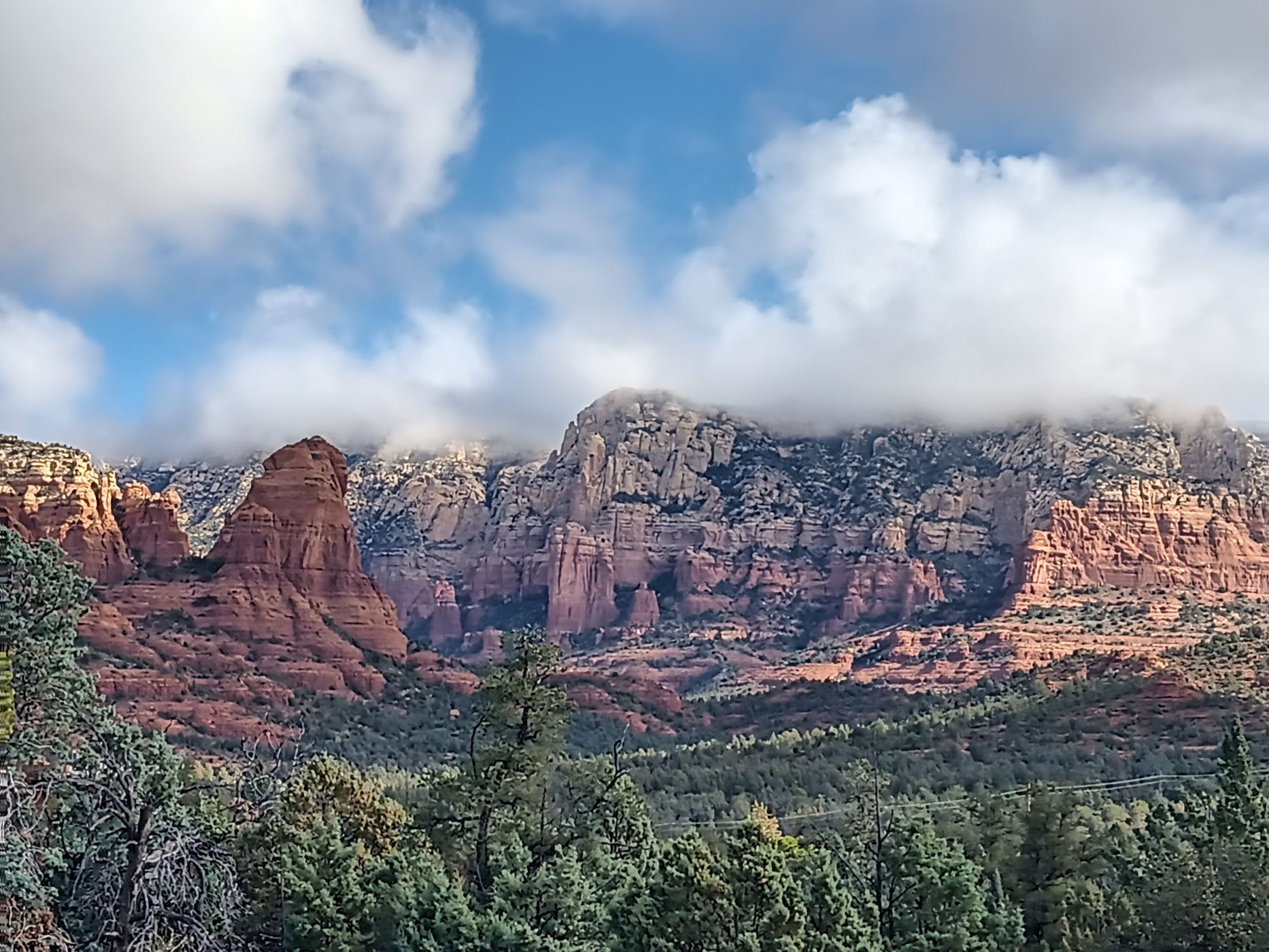 Sunrise trail, USA