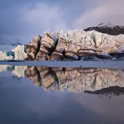 Svínafellsjökull Glacier Lagoon, Iceland