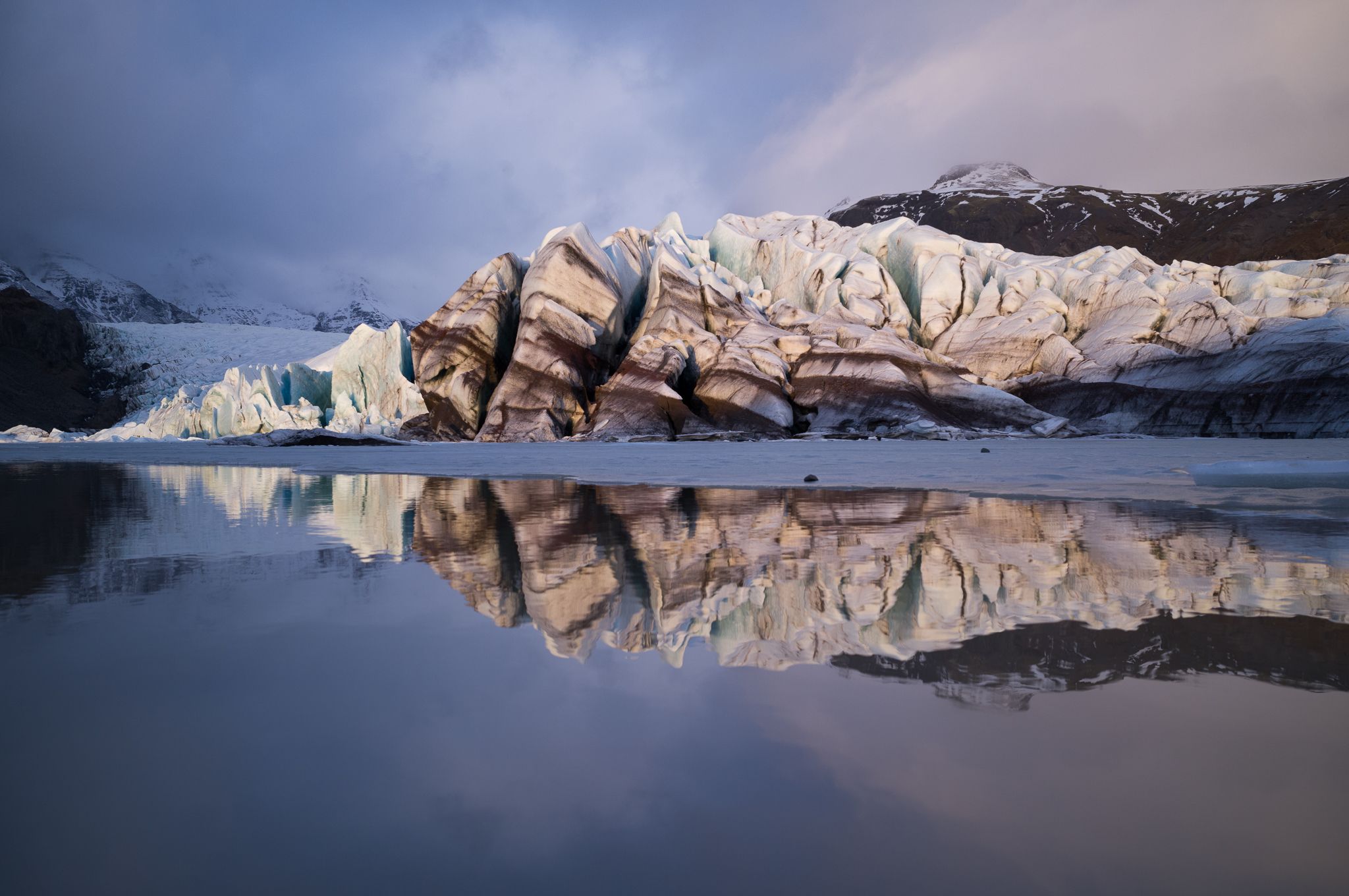 Svínafellsjökull Glacier Lagoon, Iceland