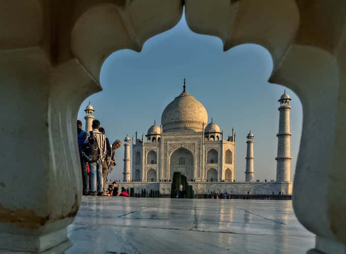 Taj Mahal, Bench Spots