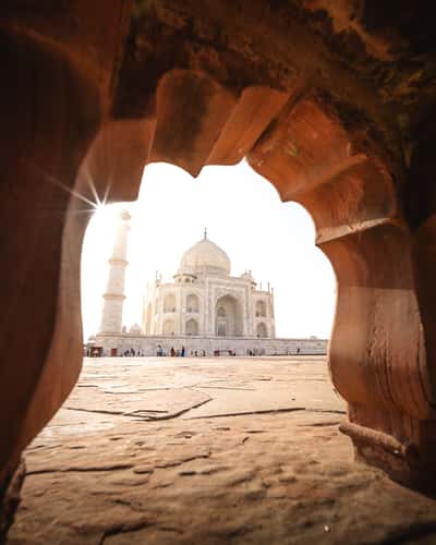 Taj Mahal, Bench Spots