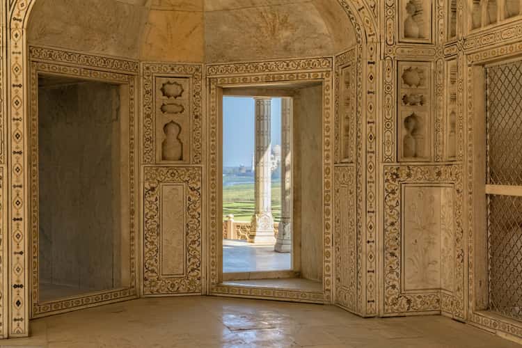 Taj Mahal from a different angle, Agra