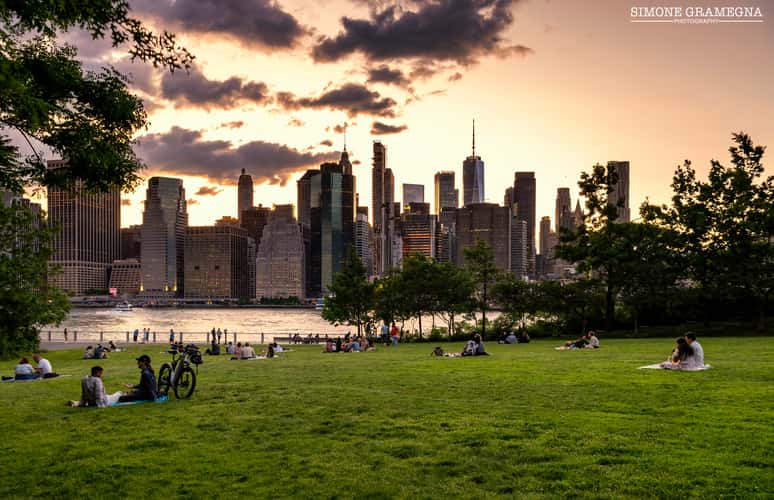 New York City Skyline from Pier 1, Brooklyn