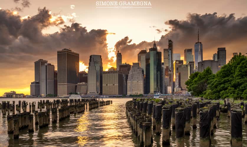 New York City Skyline from Pier 1, Brooklyn
