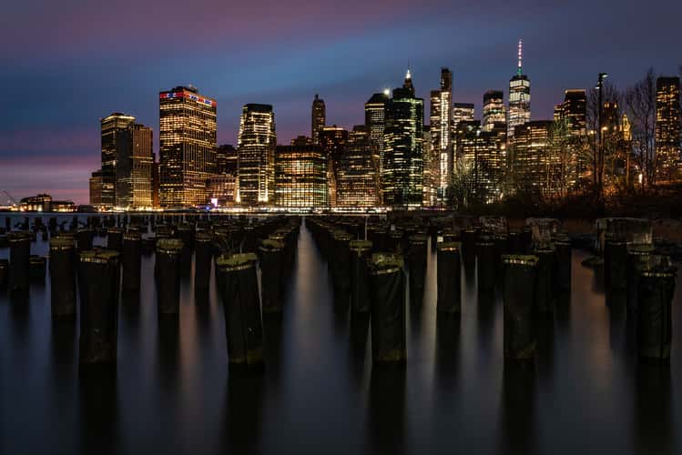 New York City Skyline from Pier 1, Brooklyn