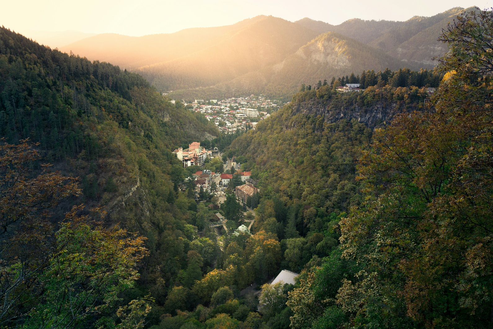 Upper Cable car station, Georgia