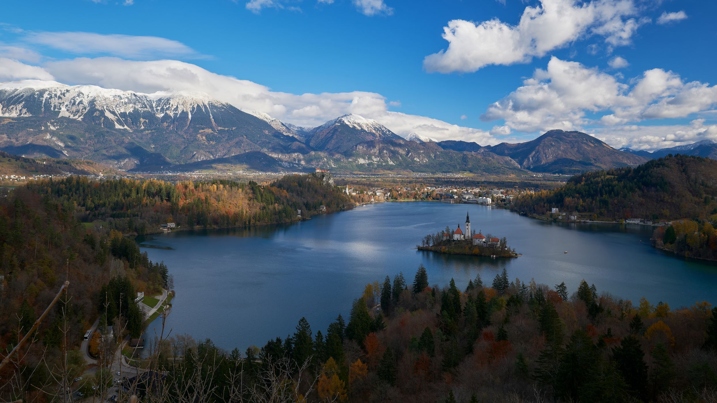 Lake Bled, Mala Osojnica Overlook, Slovenia