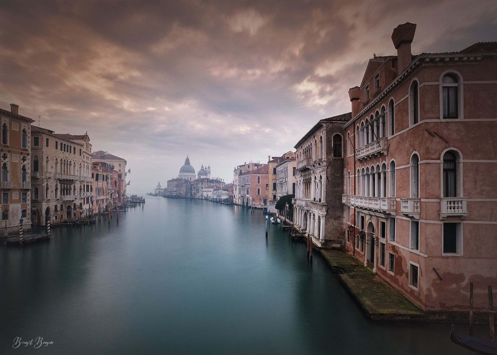 View from Ponte dell'Accademia, Venice, Italy