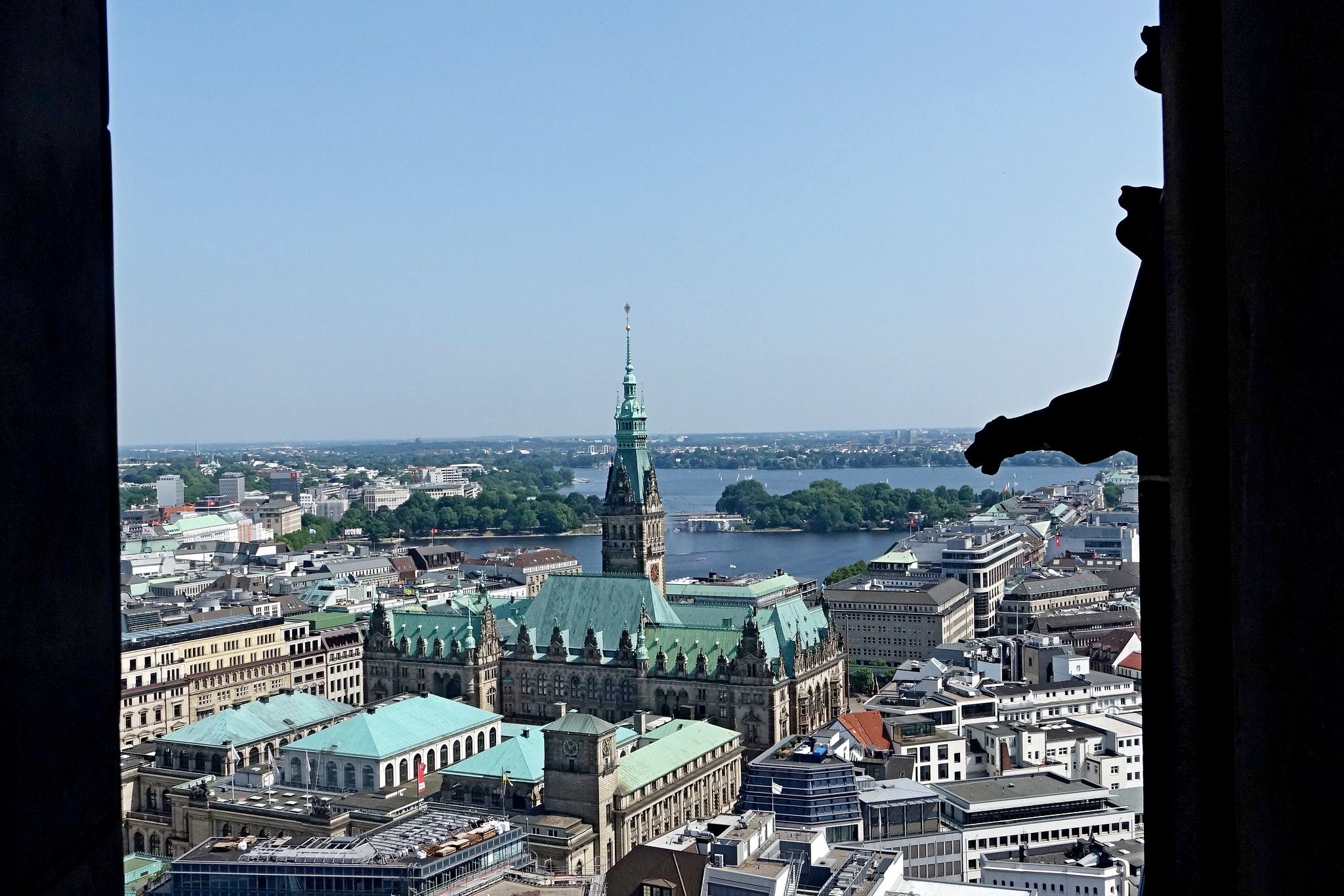 Views from St. Nikolai, Germany