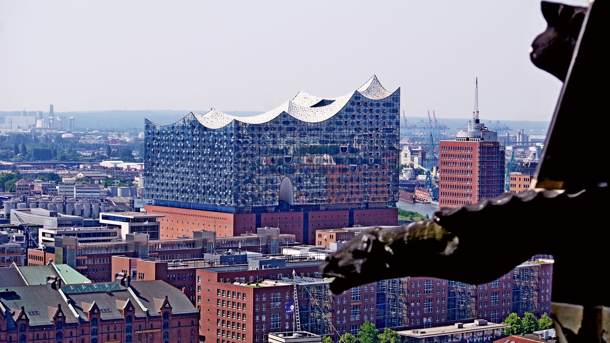 Views from St. Nikolai, Germany