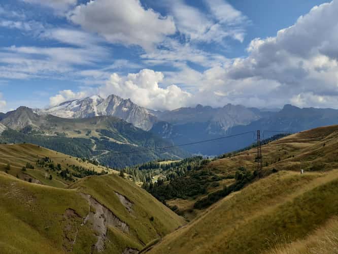 View from Val Gardena