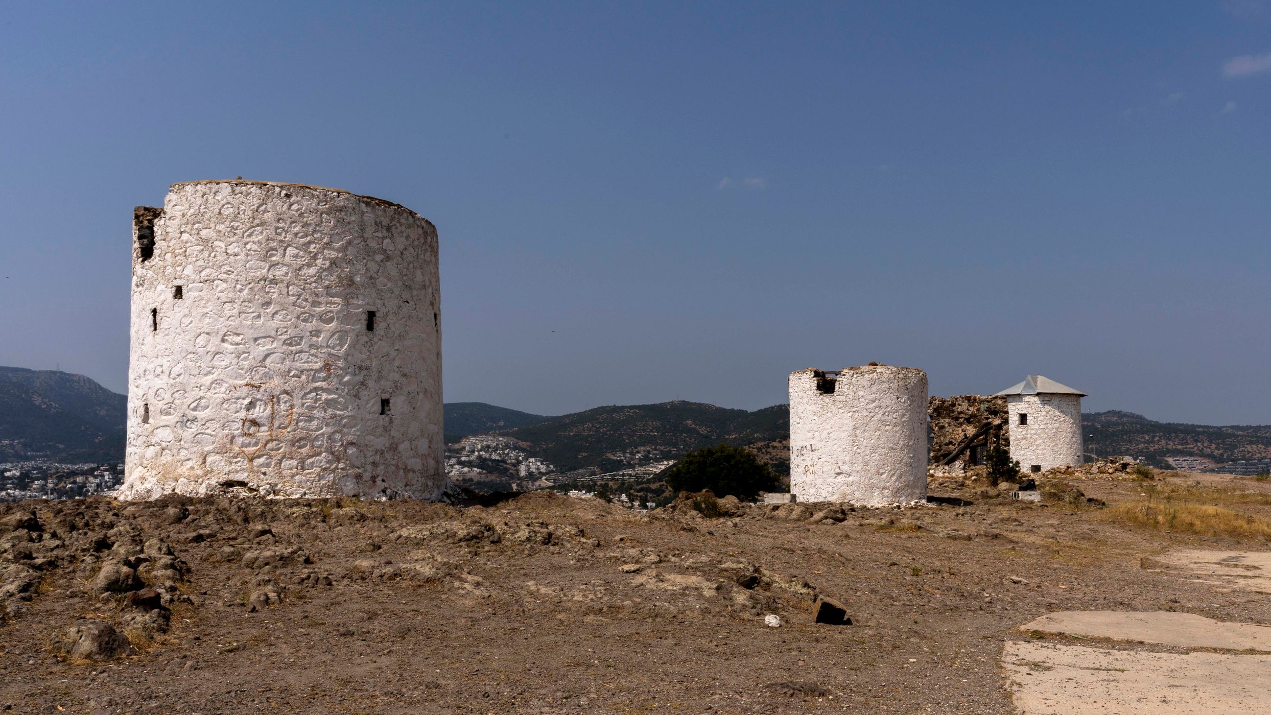 Windmills of Bodrum, Turkey (Türkiye)