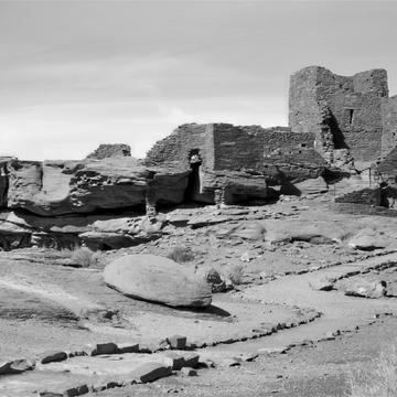 Wukoki Pueblo Ruins, USA