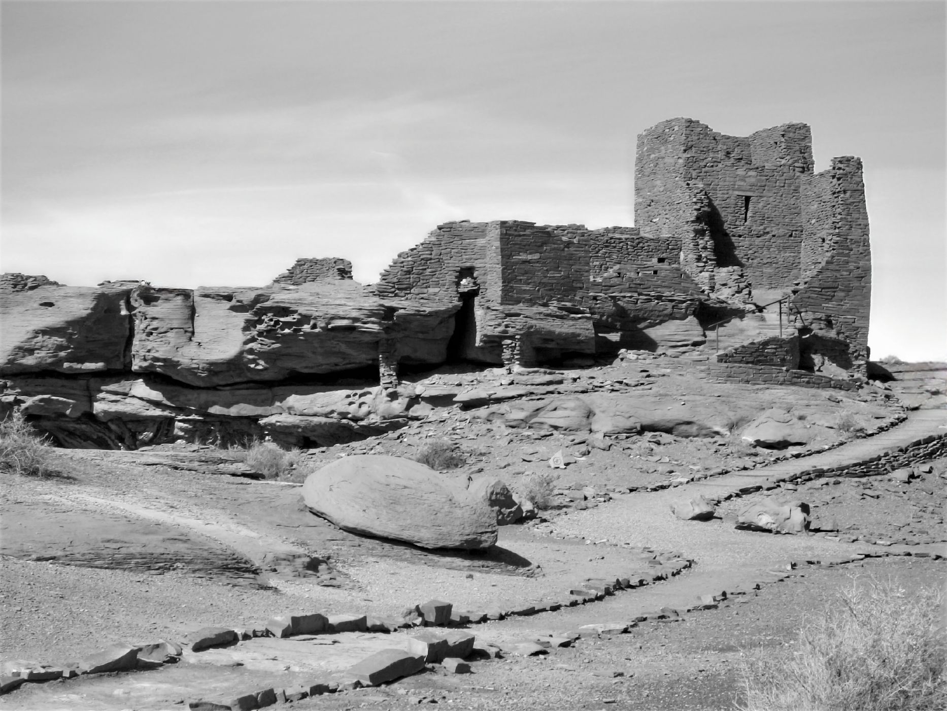Wukoki Pueblo Ruins, USA