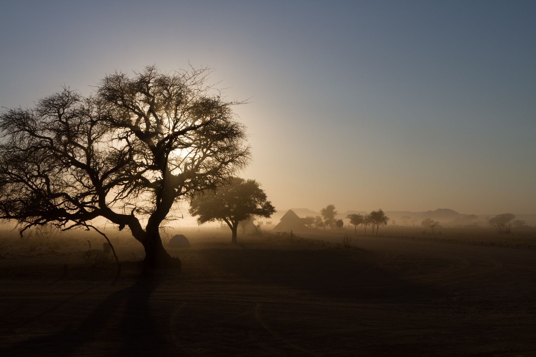 Zeltübernachtung Campingplatz Sesriem, Namibia