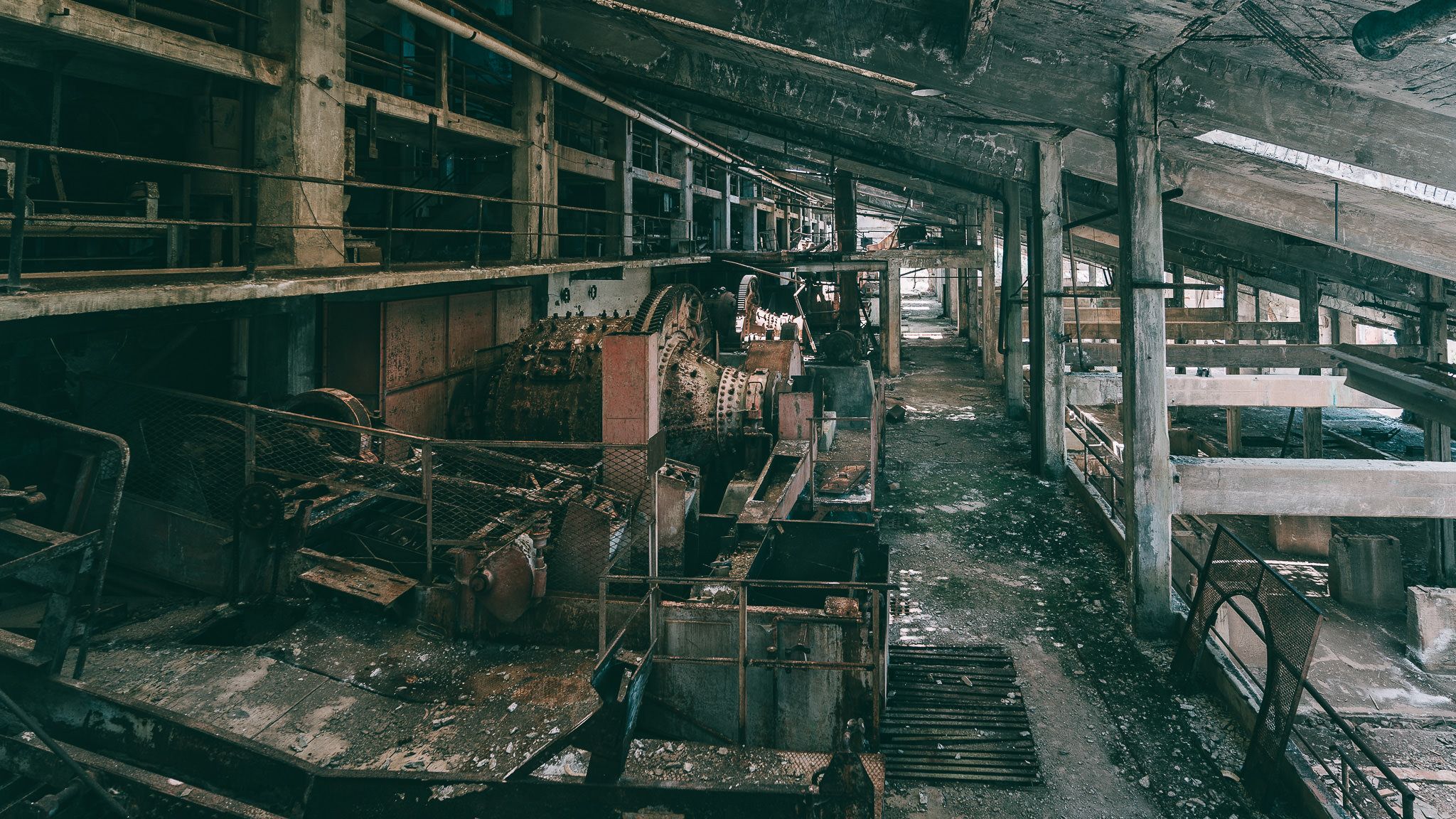 Abandoned Mine 'Miniera di Sanna', Sardinia, Italy