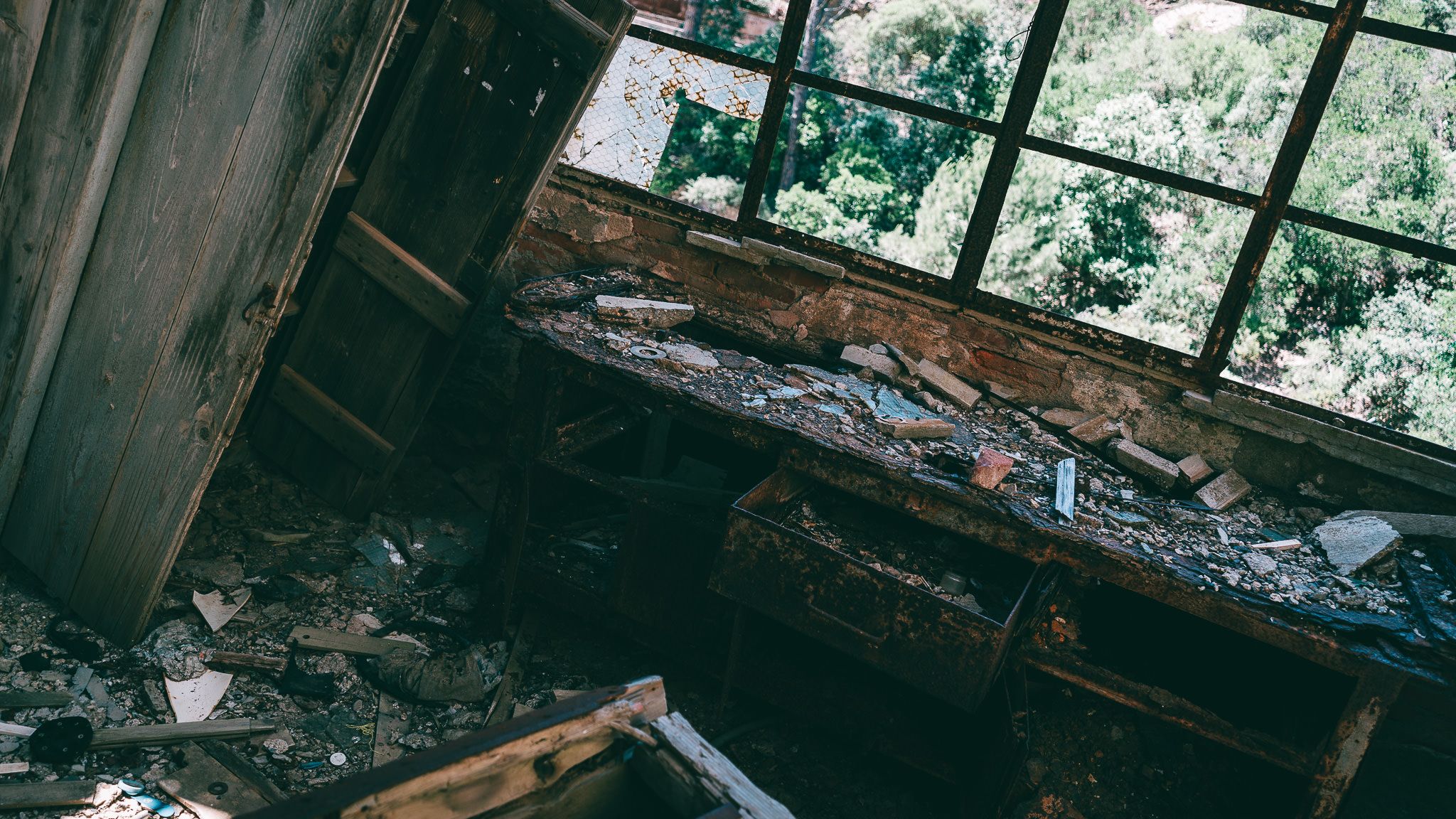 Abandoned Mine 'Miniera di Sanna', Sardinia, Italy