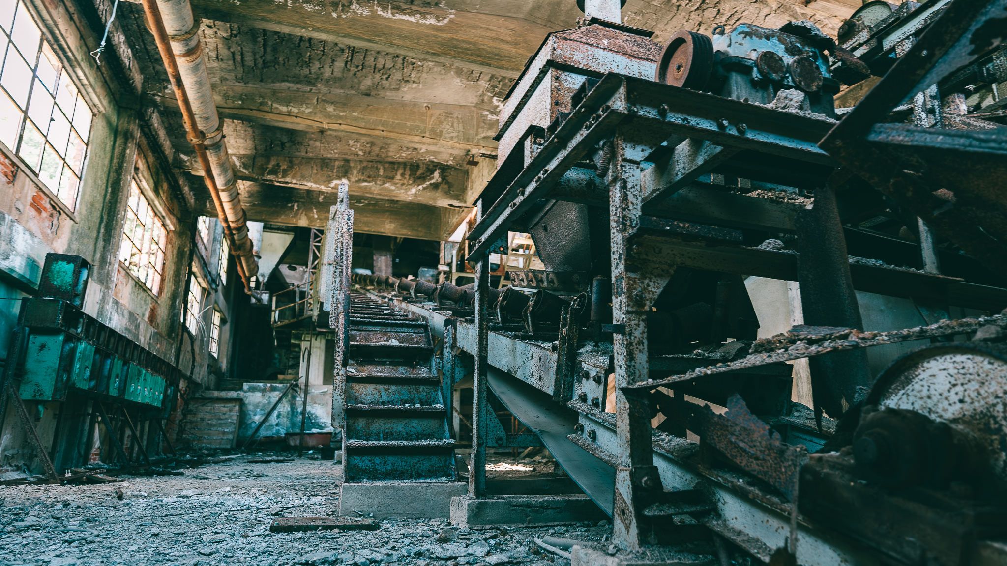 Abandoned Mine 'Miniera di Sanna', Sardinia, Italy