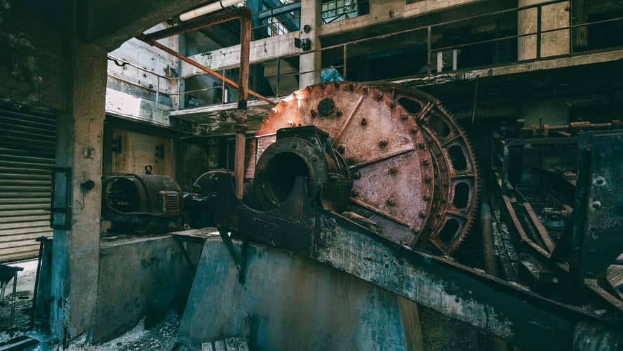 Abandoned Mine 'Miniera di Sanna', Sardinia