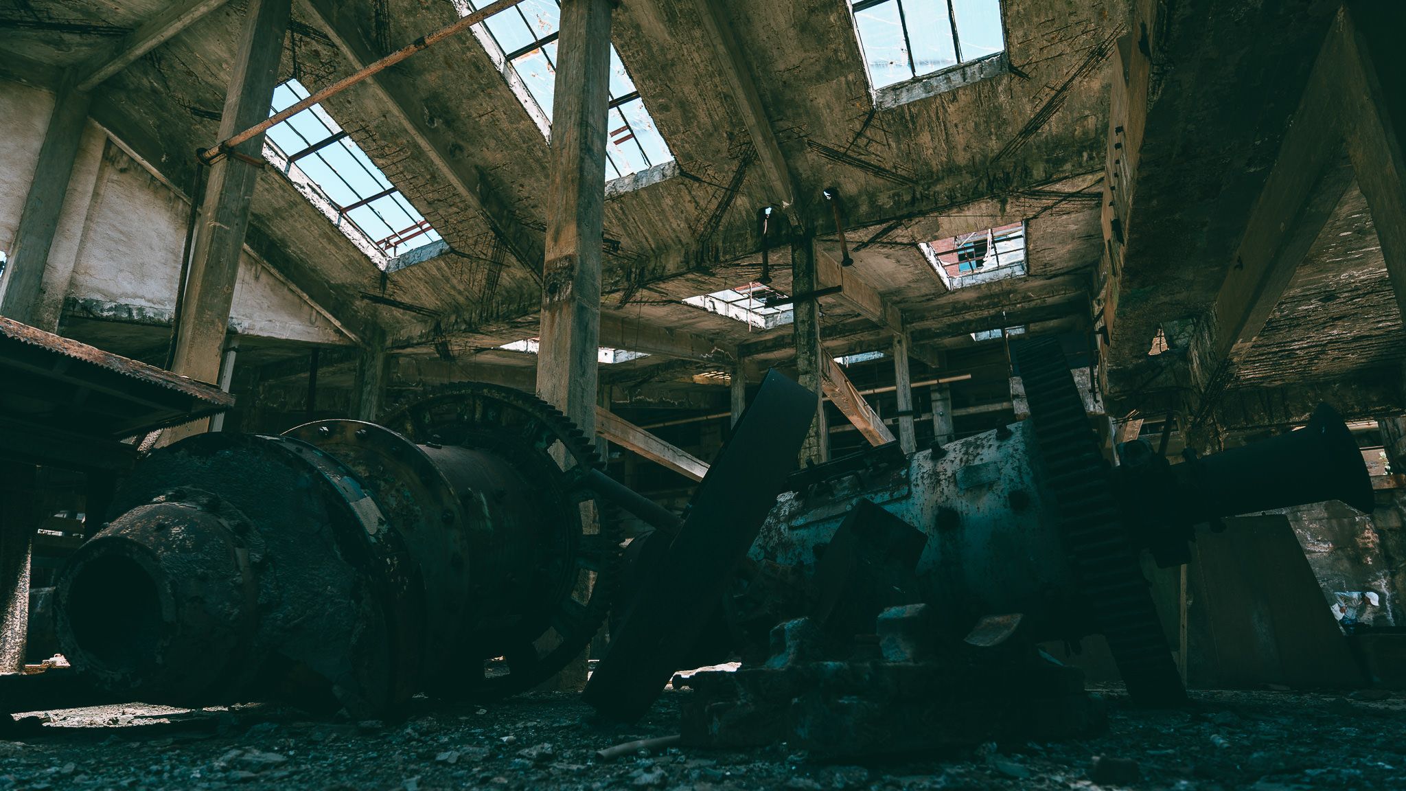 Abandoned Mine 'Miniera di Sanna', Sardinia, Italy