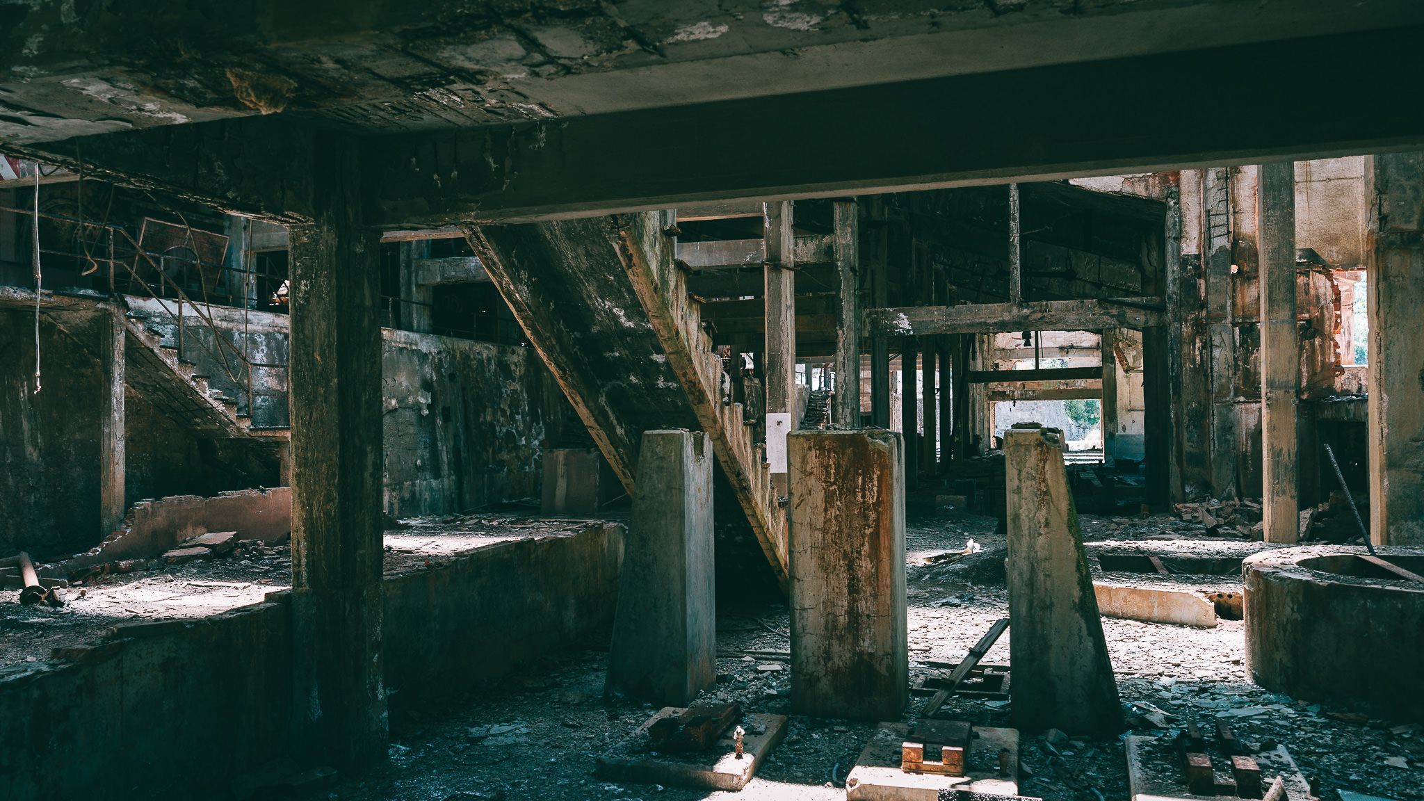 Abandoned Mine 'Miniera di Sanna', Sardinia, Italy