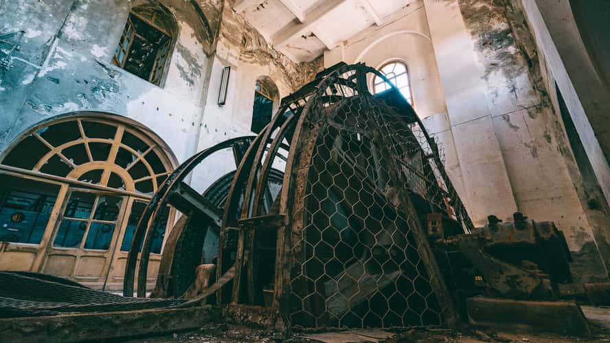 Abandoned Mine 'Miniera di Sanna', Sardinia