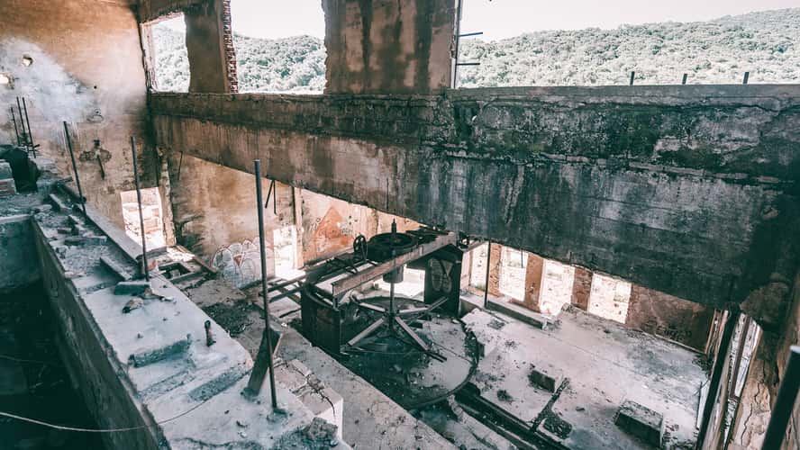 Abandoned Mine 'Seddas Moddizis', Sardinia