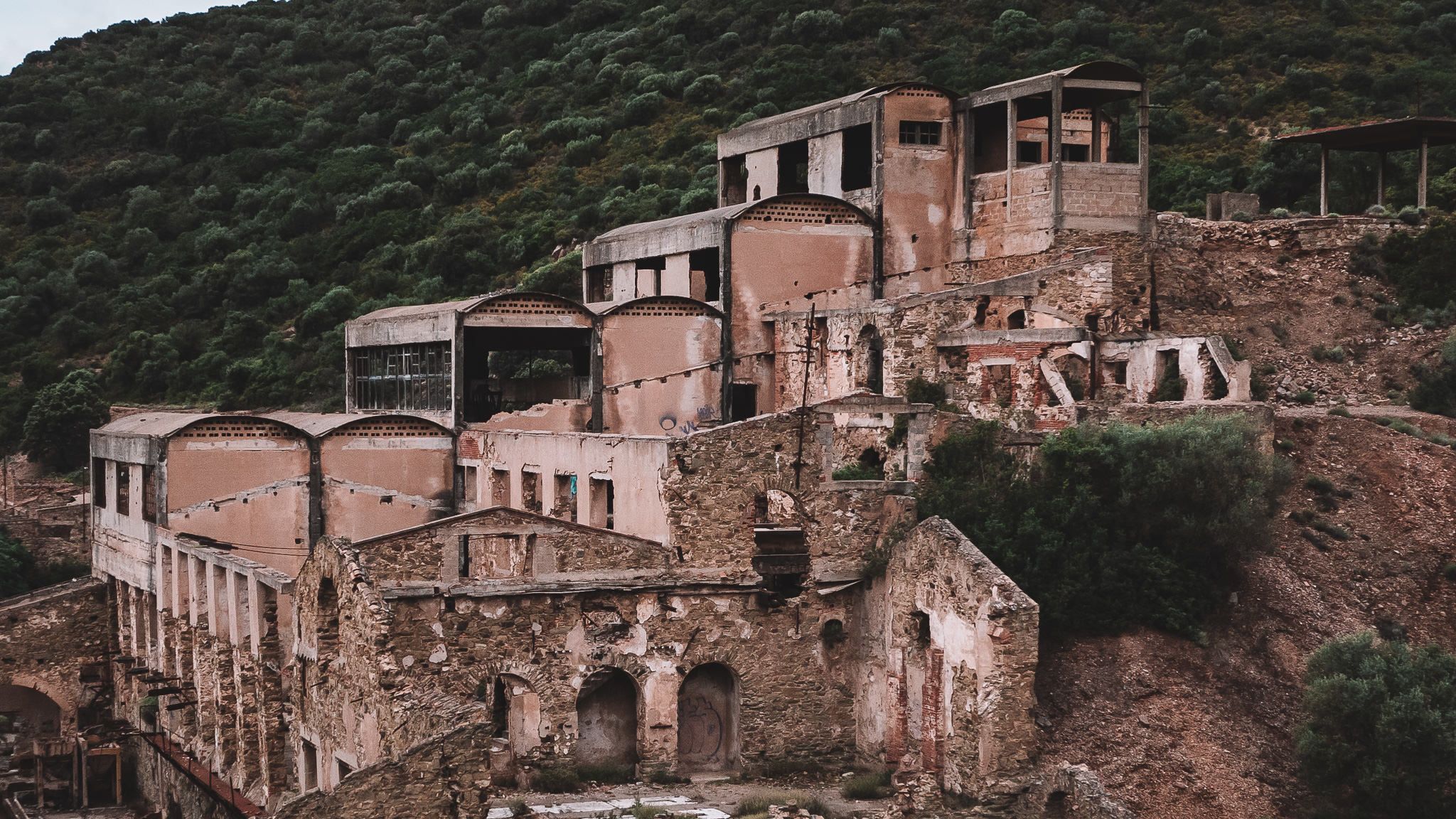 Abandoned Mine 'Seddas Moddizis', Sardinia, Italy