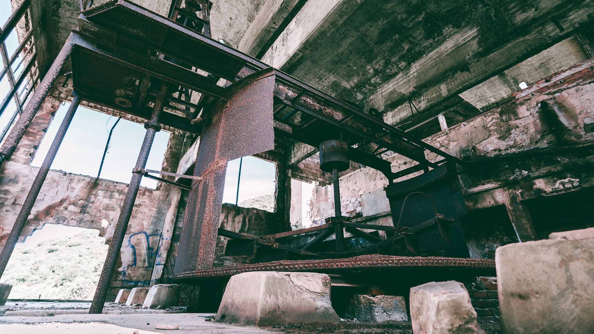 Abandoned Mine 'Seddas Moddizis', Sardinia, Italy