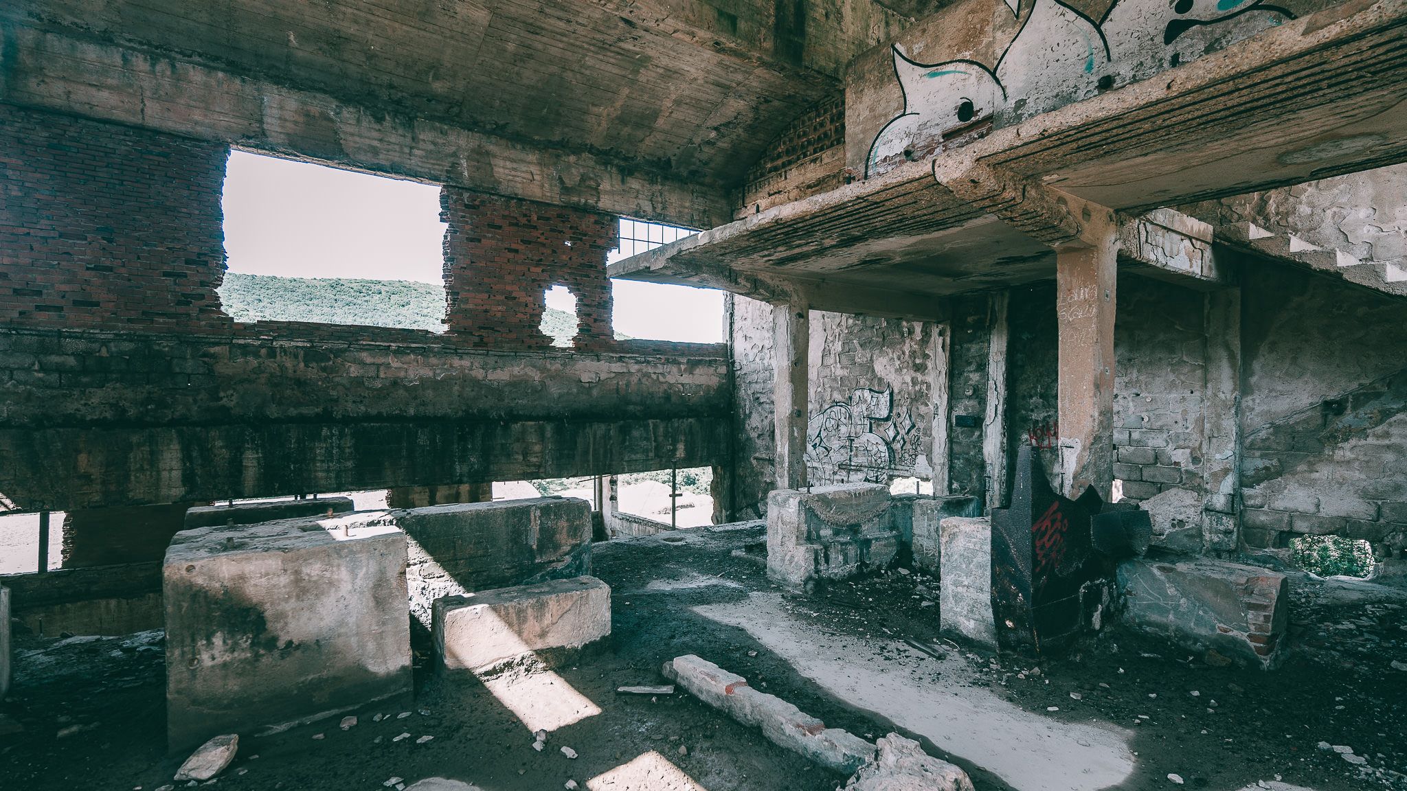 Abandoned Mine 'Seddas Moddizis', Sardinia, Italy