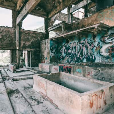 Abandoned Mine 'Seddas Moddizis', Sardinia, Italy