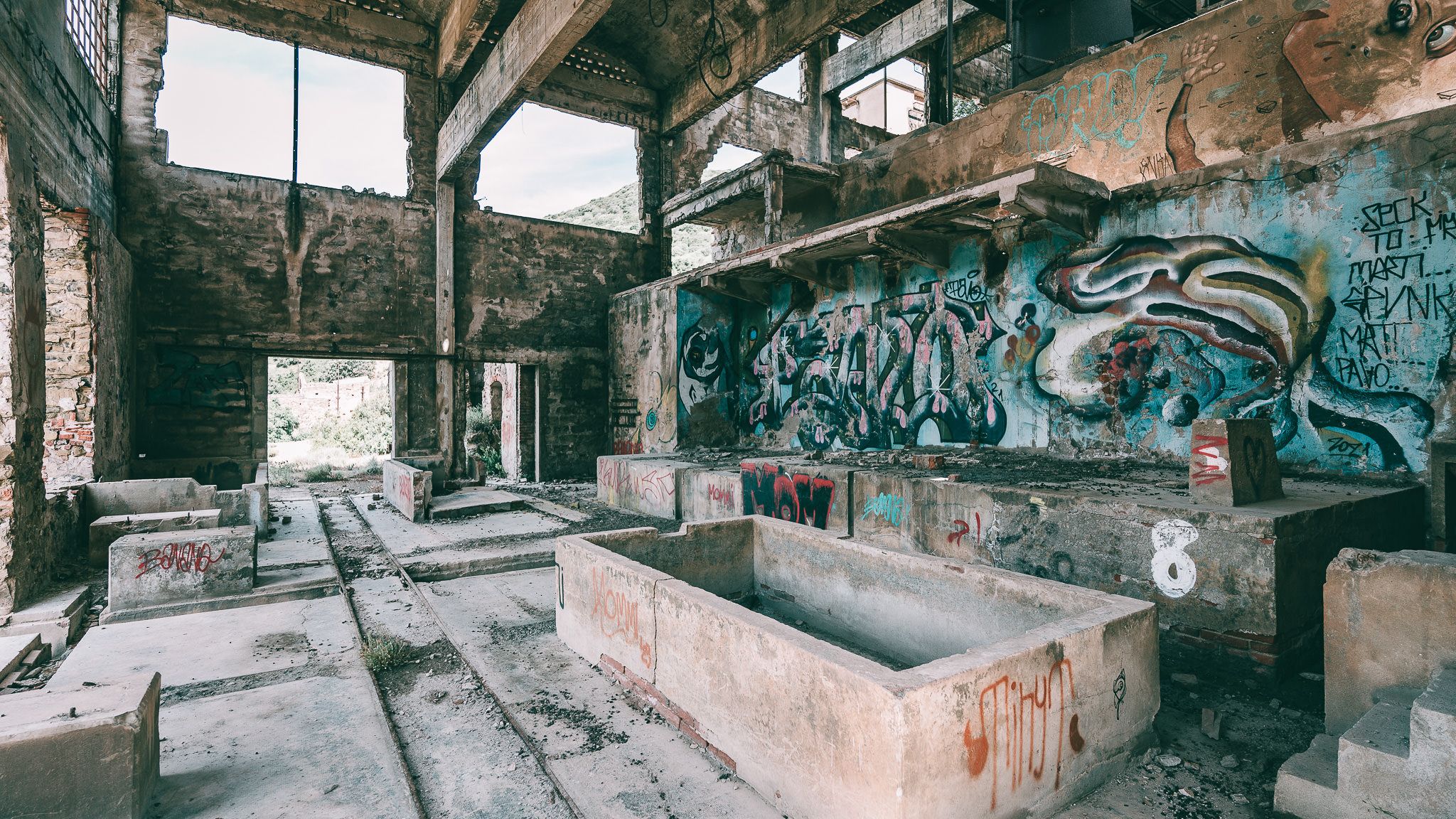 Abandoned Mine 'Seddas Moddizis', Sardinia, Italy