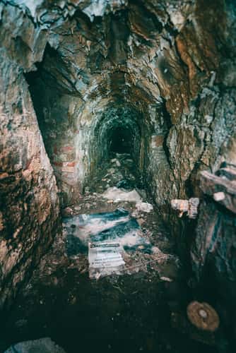 Abandoned Pozzo Amiscora Mine, Sardinia