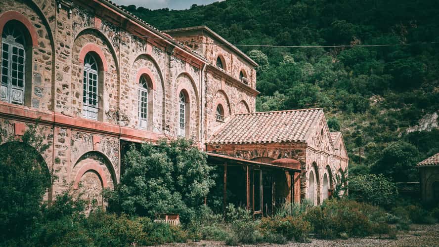 Abandoned Pozzo Amiscora Mine, Sardinia