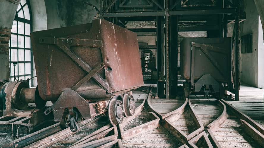 Abandoned Pozzo Amiscora Mine, Sardinia