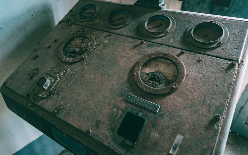 Abandoned Pozzo Amiscora Mine, Sardinia