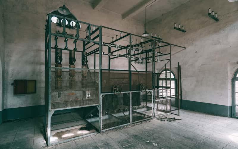 Abandoned Pozzo Amiscora Mine, Sardinia