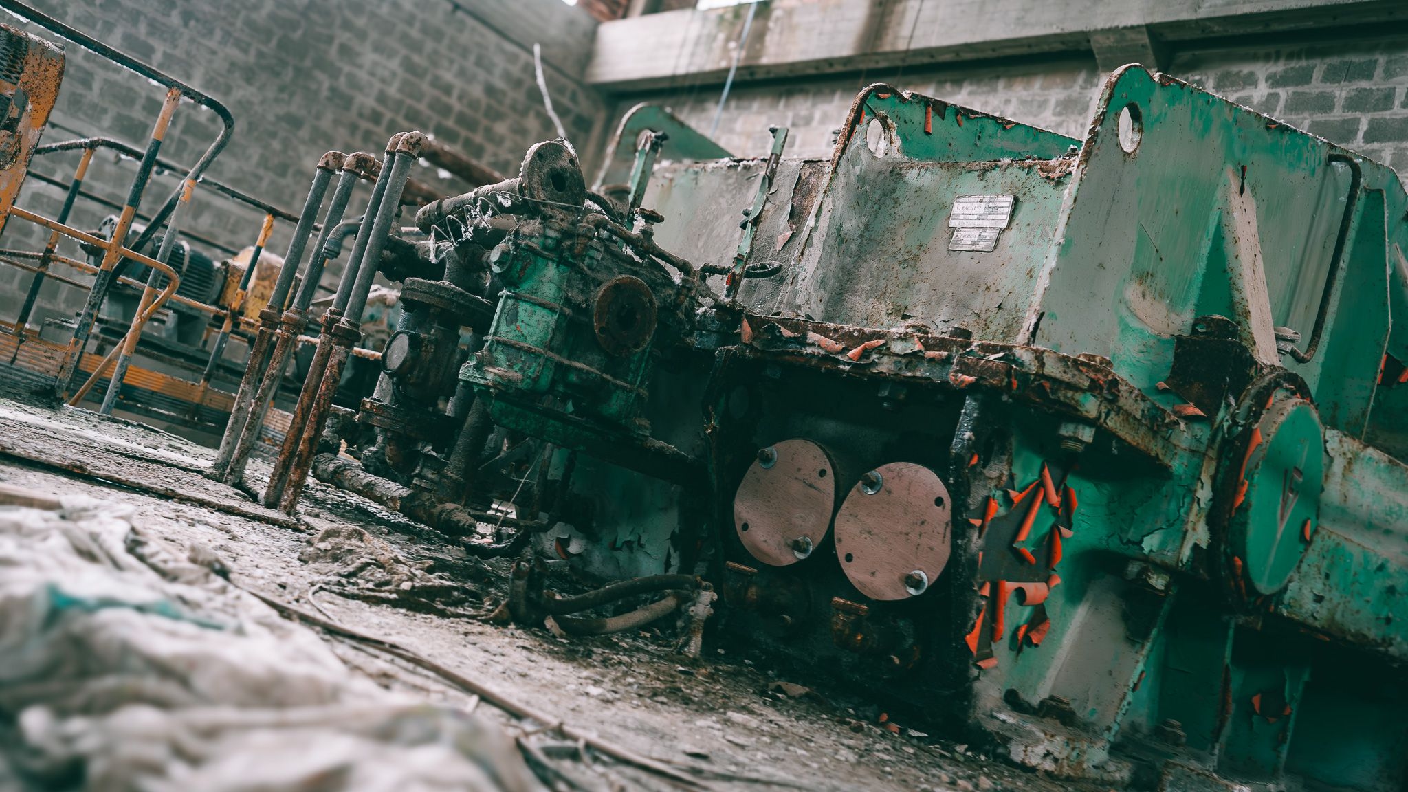 Abandoned Scala Di Giocca Cement Factory, Sardinia, Italy