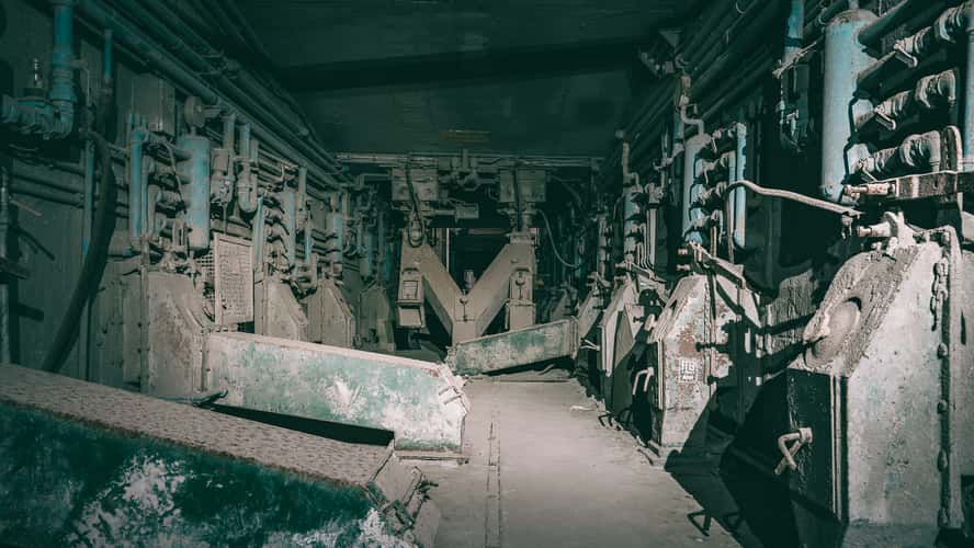 Abandoned Scala Di Giocca Cement Factory, Sardinia