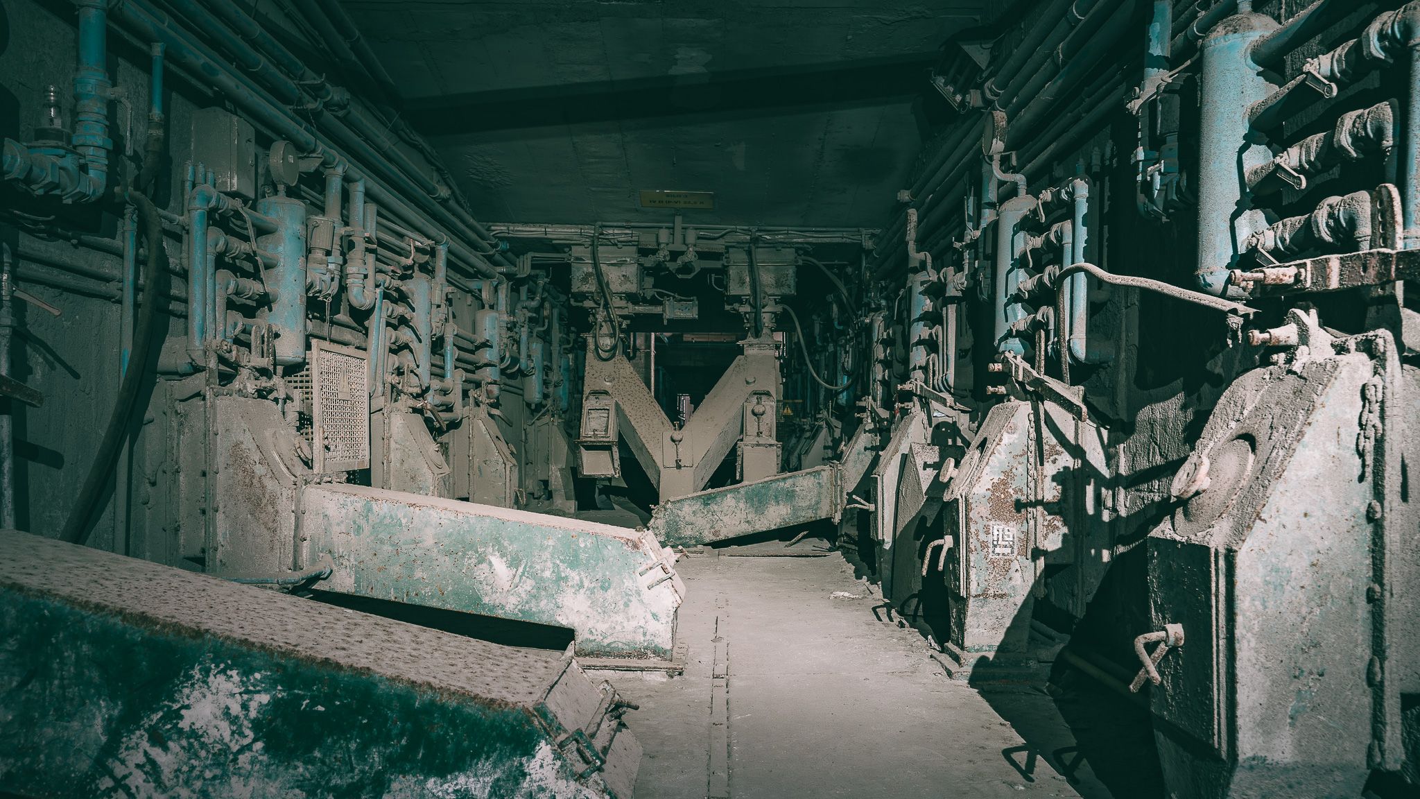 Abandoned Scala Di Giocca Cement Factory, Sardinia, Italy