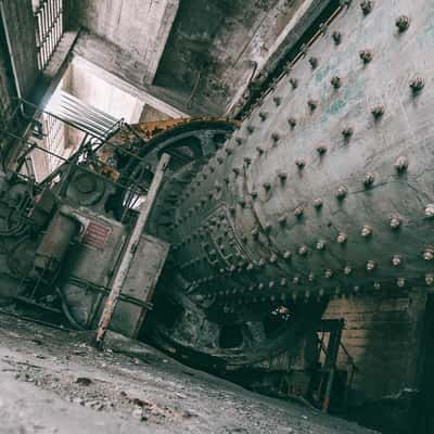 Abandoned Scala Di Giocca Cement Factory, Sardinia, Italy