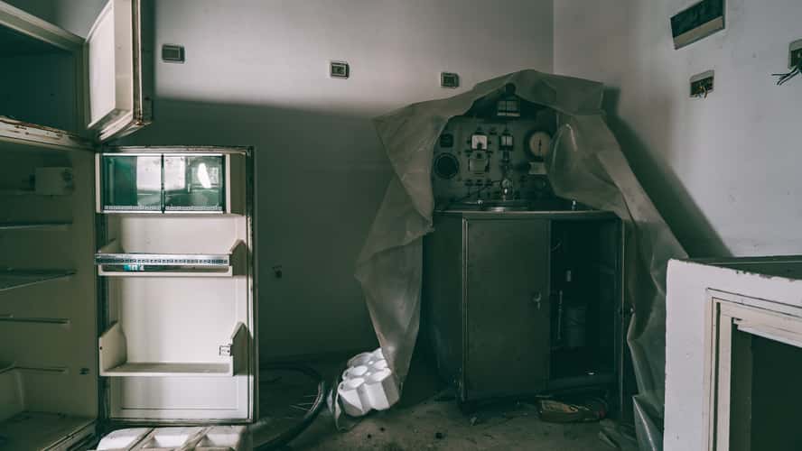 Abandoned Scala Di Giocca Cement Factory, Sardinia