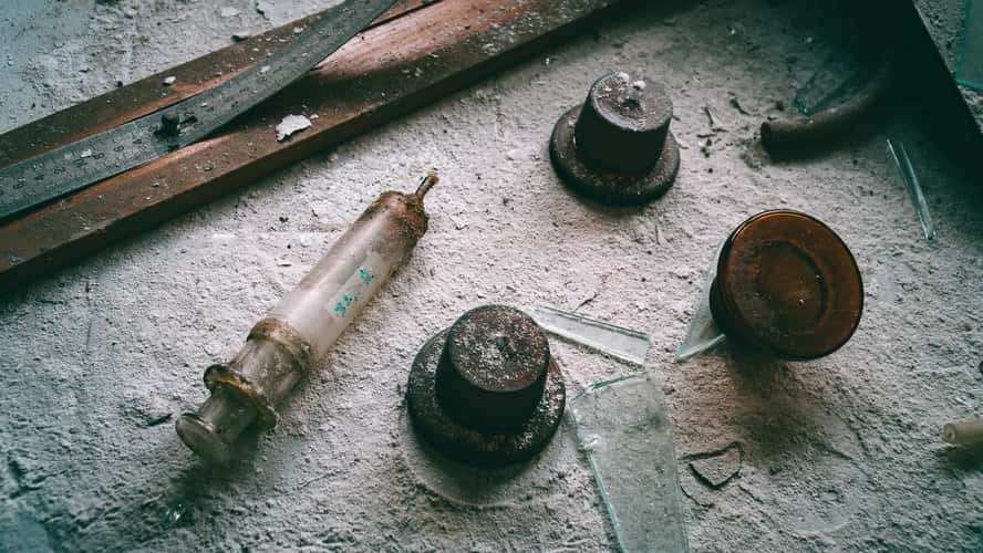 Abandoned Scala Di Giocca Cement Factory, Sardinia