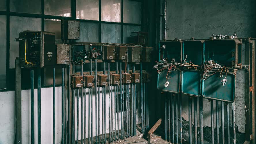 Abandoned Scala Di Giocca Cement Factory, Sardinia