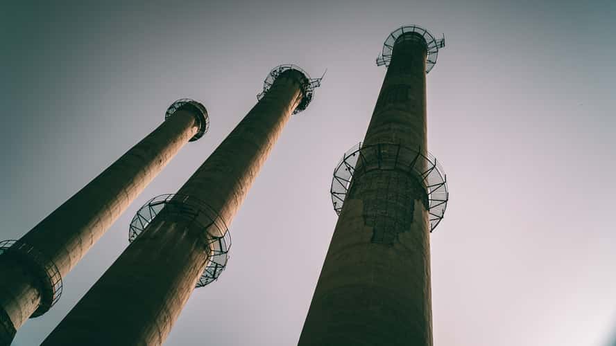 Abandoned Scala Di Giocca Cement Factory, Sardinia